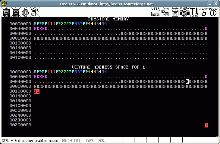 [MemOS Virtual Address Spaces with Address Mapping]